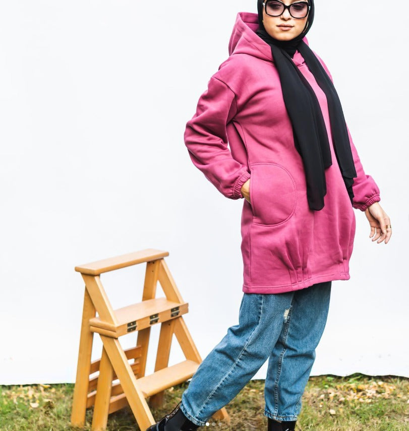 Magenta Hoodie